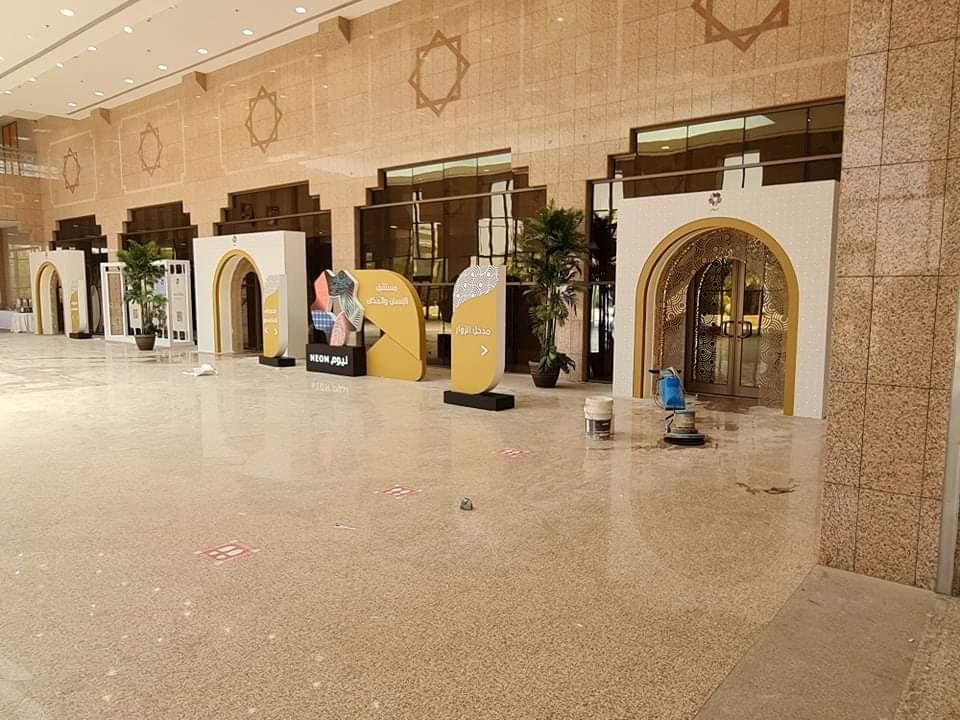 تصميم بوثات معارض، تنفيذ بوثات