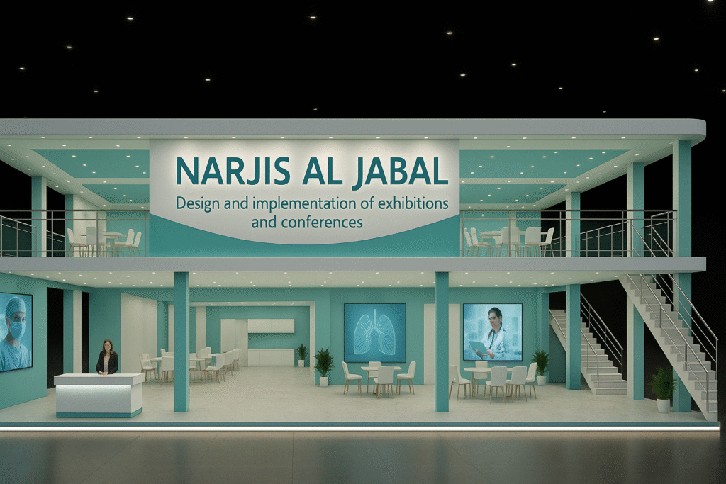 نرجس الجبل، المتخصصة في تصميم وتنفيذ المعارض والفعاليات، 